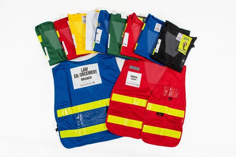 ICS command vests, part of the Counterstrike Basic kit